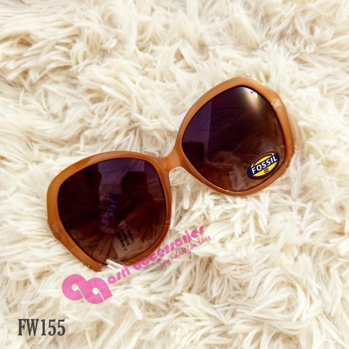 Fossil FW155 Sunglasses Sunnies Kacamata Hitam Authentic