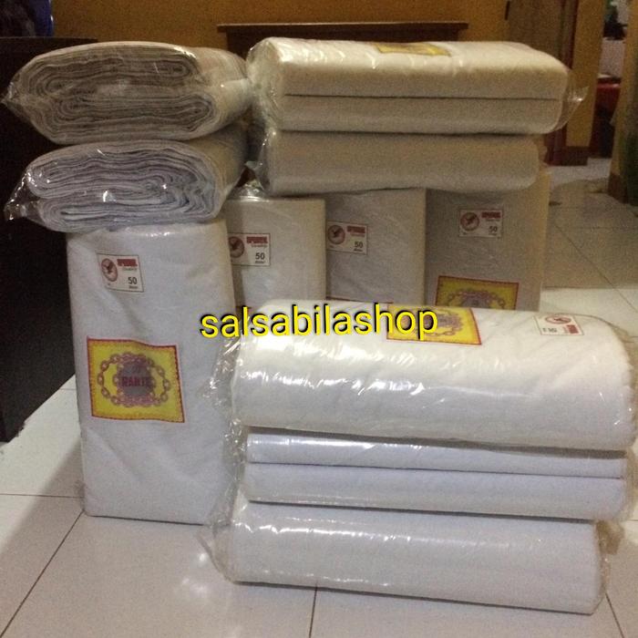 kain mori kafan cap rantai 50m murah berkualitas