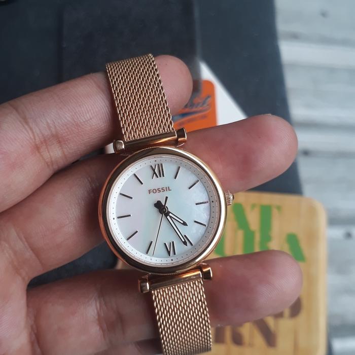 jam fossil ES4433 gold original fullset