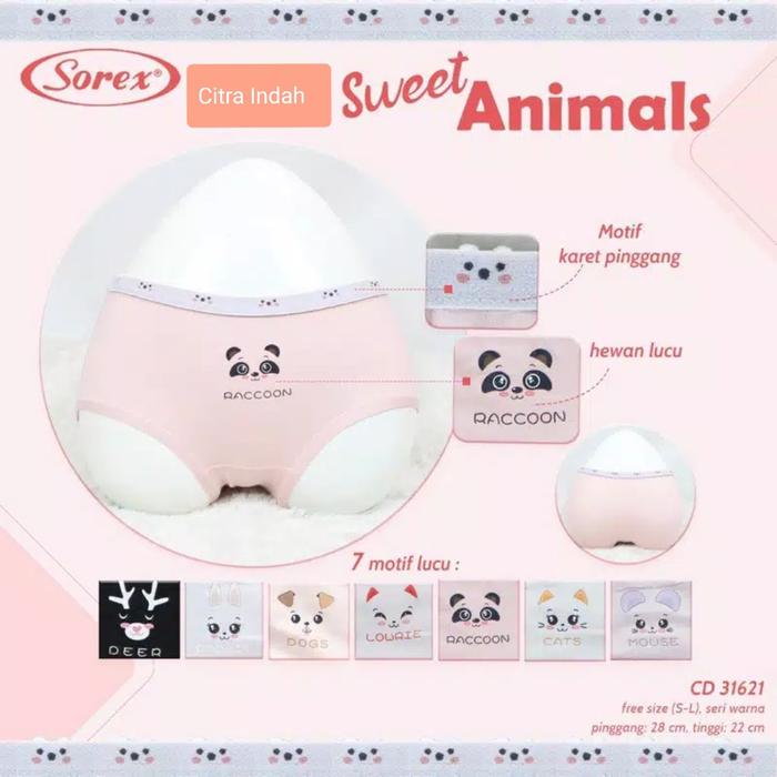 CD Wanita Sorex 31621 Sweet Animals Harga Promo