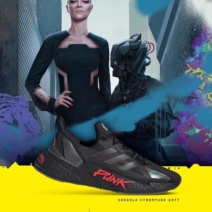 Adidas X9000L4 Cyberpunk 2077