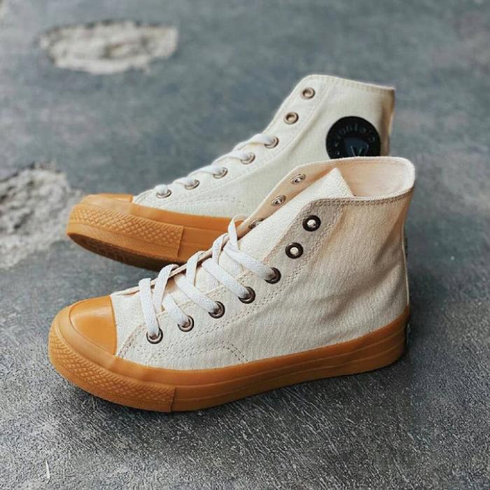 VENTELA 70S BTS HIGH WHITE NATURAL GUM SHOES ORIGINAL