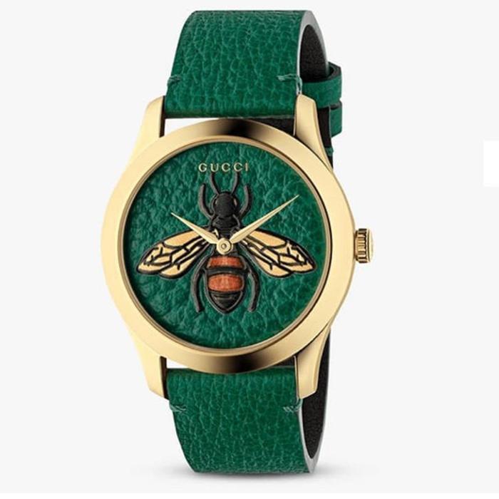 Ready Gucci G-Timeless Green Bee Watch