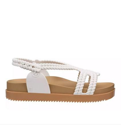 MELISSA Cosmic Sandal + Salinas Ad - White