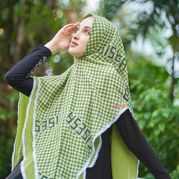khimar sisesa Ayra avocado green