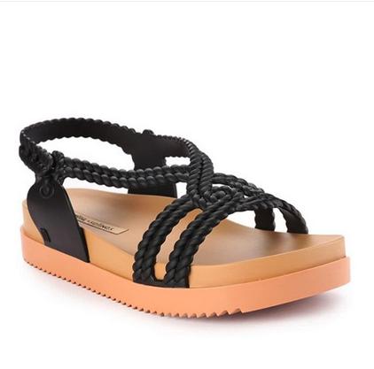 MELISSA Cosmic Sandal + Salinas Ad - Black