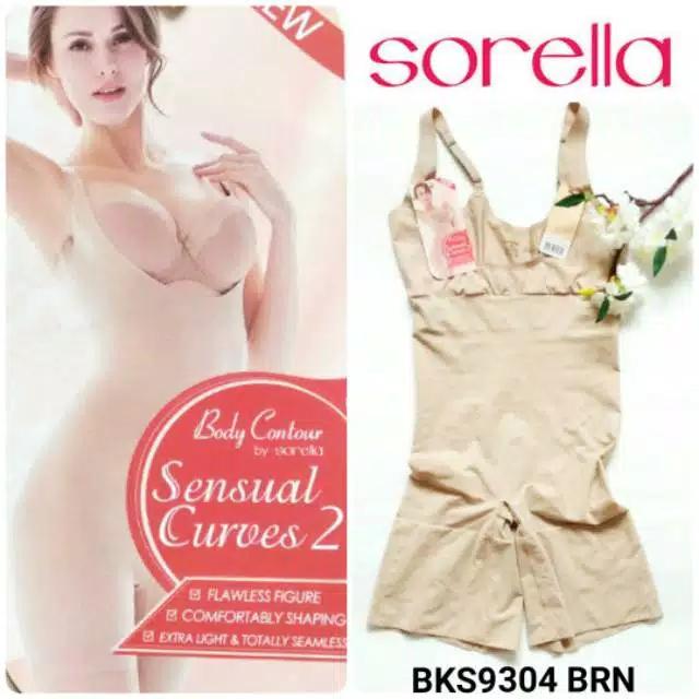 SORELLA KORSET BODY SUIT BADAN SEAMLESS PERUT (TRIUMPH WACOAL LULUDI