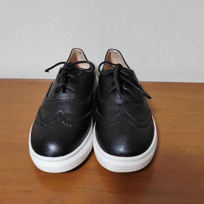 Original Amante Black Oxford Shoes