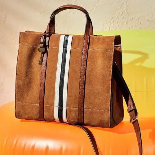 Fossil carmen Shopper caramel