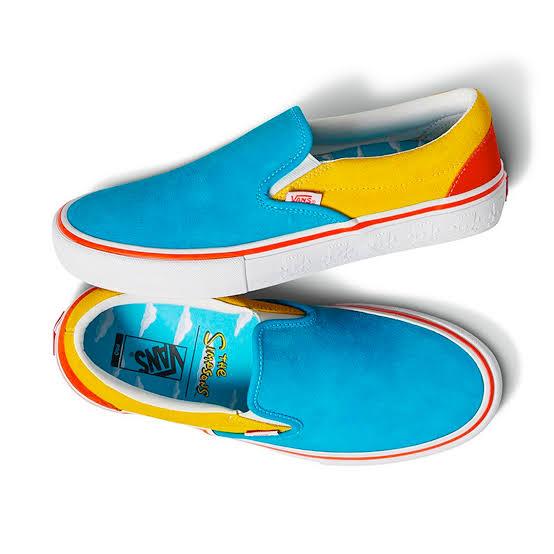 Vans x The Simpson Slip On Pro Bart