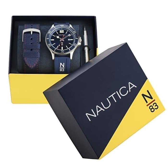 Nautica box set watches NAPABBF01 Black Friday Blue Original