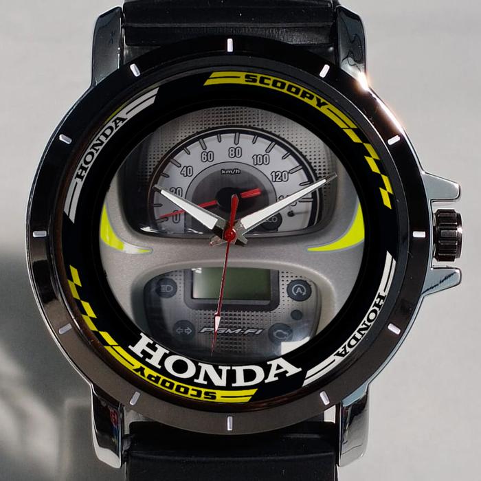 Jam Tangan Custom Speedometer Honda Scoopy art1