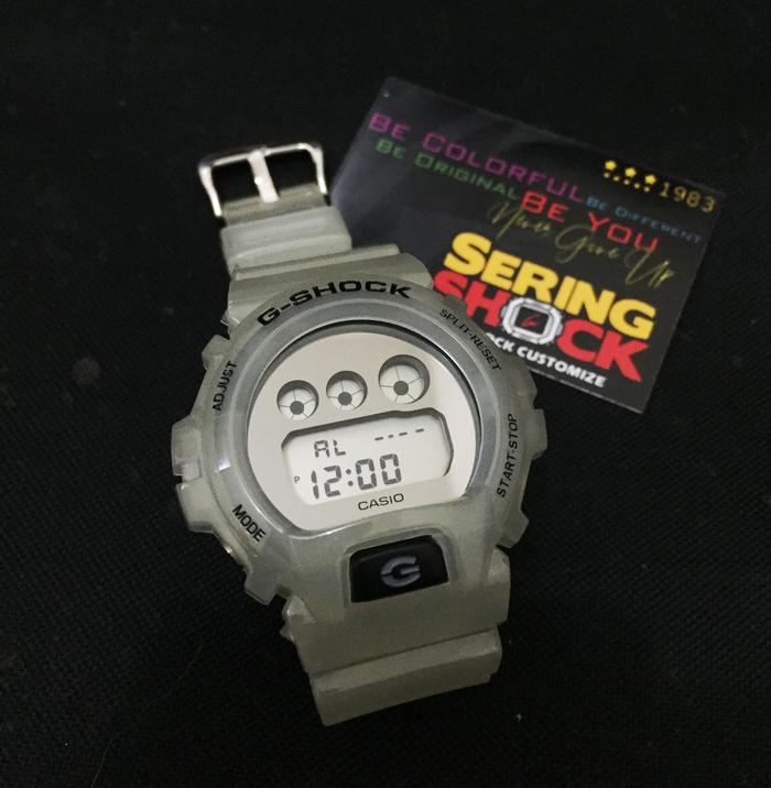 Gshock ORIGINAL DW6900 NEW FULLSET Glow In The Dark Casio G-shock
