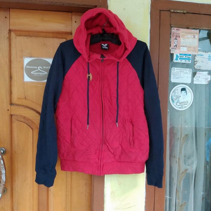 Jual Zip Hoodie Teams Polham Size S