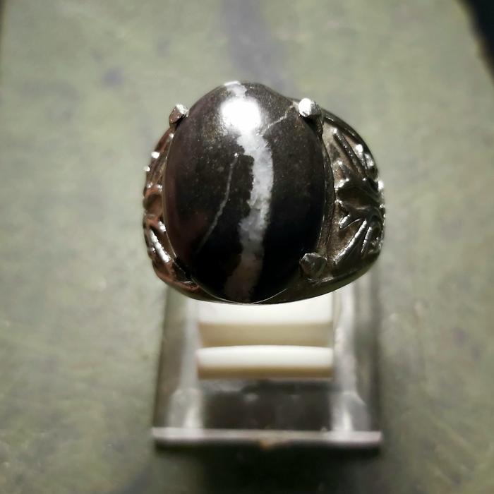 Fosil Kelor Kendit - Cincin Batu Akik