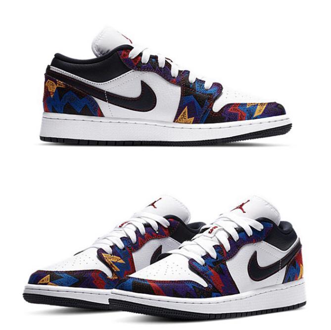 NIKE AIR JORDAN 1 LOW NOTHING BUT NET ORIGINAL 100%