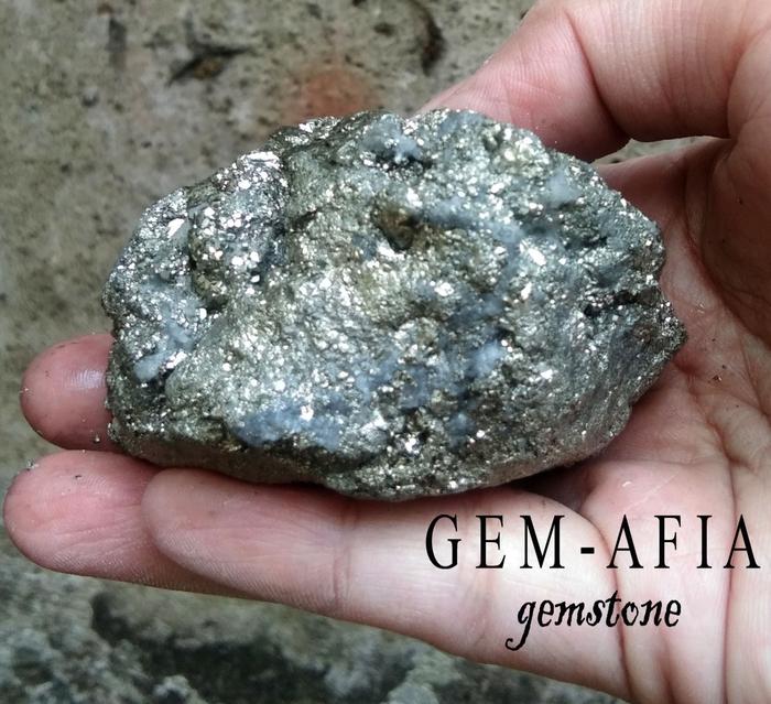 Mineral Pyrite - Bongkahan Pyrite BB-401