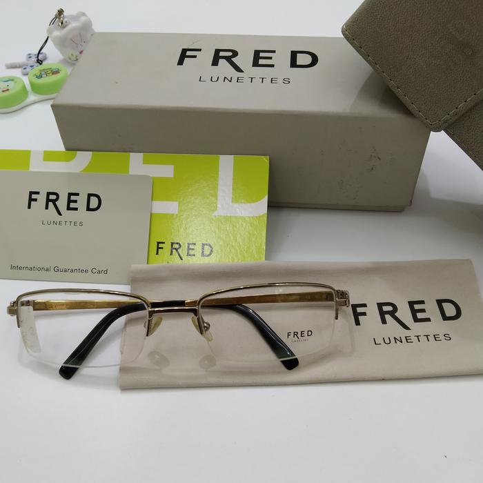 frame kacamata Fred 812648 original pria