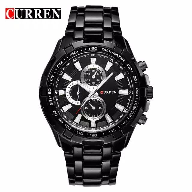 Jam Tangan Pria Rantai Stainless CURREN 8023 ORIGINAL Import Mewah