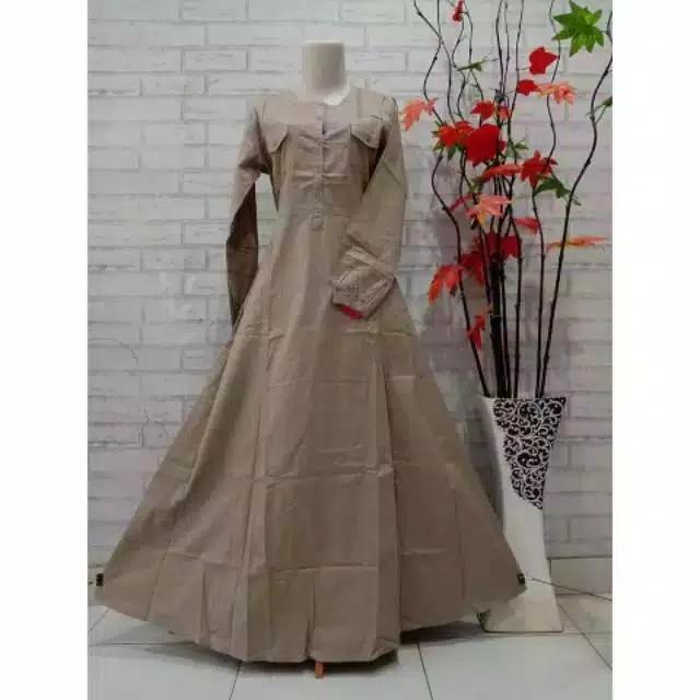 gamis zie polos premium original terlaris sepanjang masa