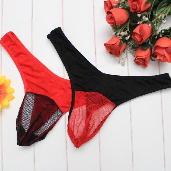 gstring pria transparan celana / seksi gstring pria
