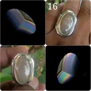Natural iris Agate - Akik Pelangi - NTD