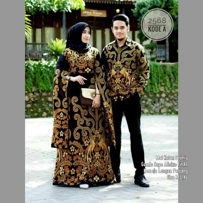 COUPLE BATIK KLUARGA MURAH BATIK SARIMBIT COUPLE BANGSAWAN