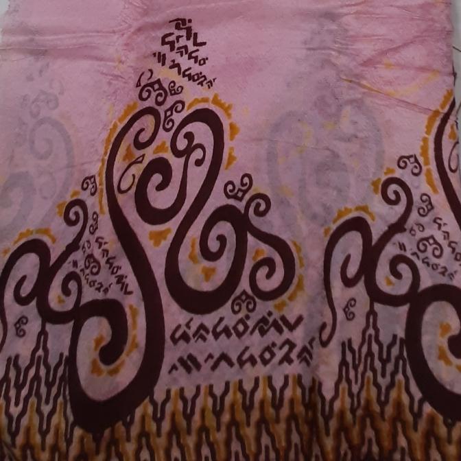 batik aksara bugis makassar