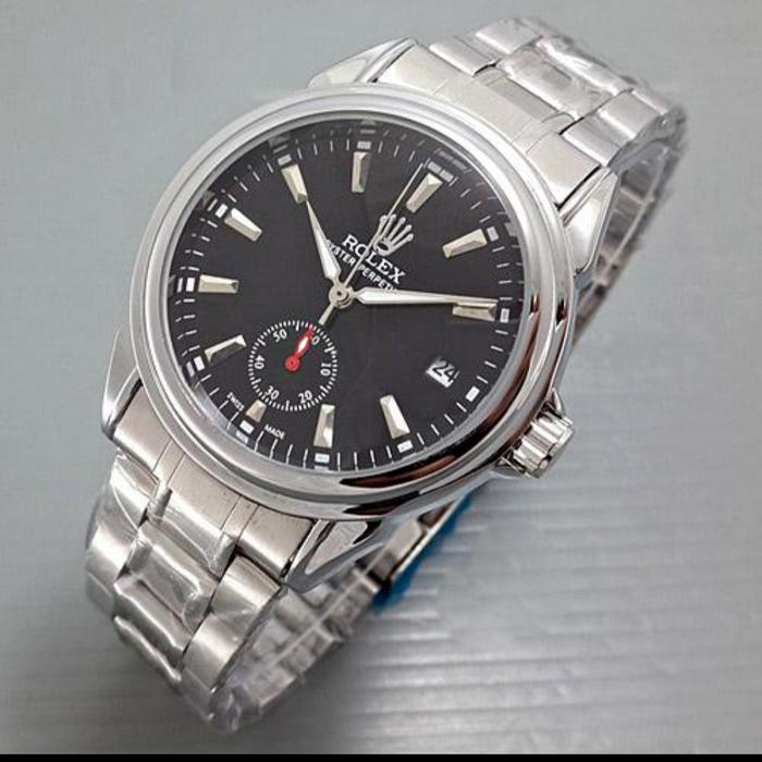 Jam Tangan Rolex Skeleton Automatic Rantai Second bawah