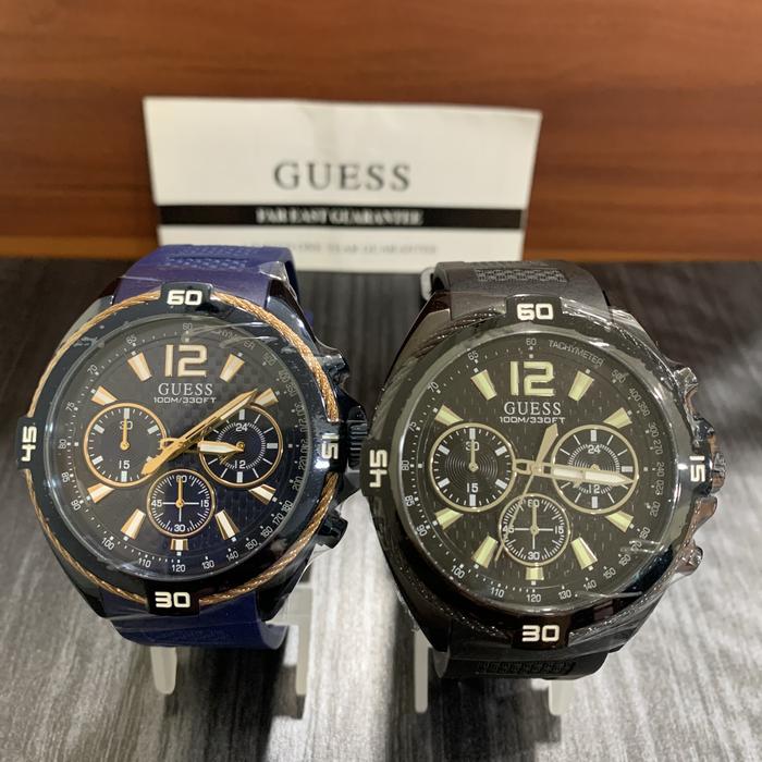 W1168G4 ASLI JAM TANGAN GUESS PRIA ORIGINAL