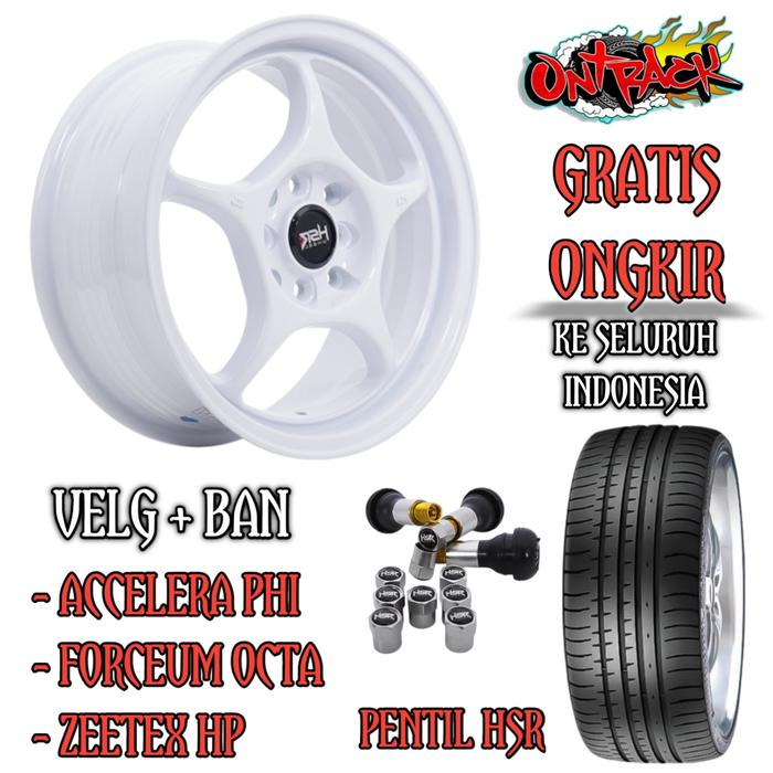 Pelek mobi brio agya jazz avanza ring 15 plus ban cilegon banten