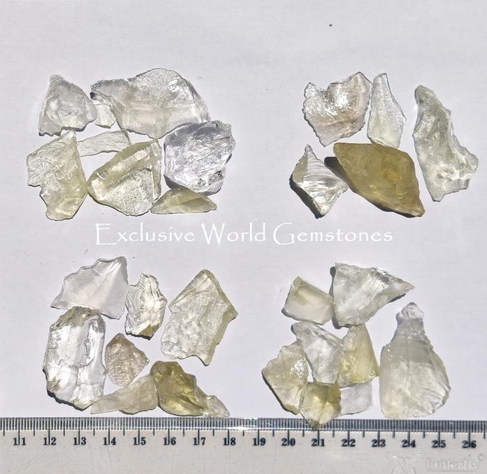 1.42.1RS - Natural Brazilianite Rough Stone - SET 20 Gram - RANDOM