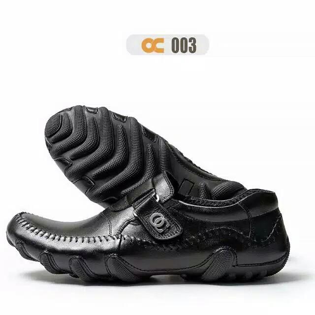 SEPATU KULIT KASUAL SLIPON PRIA FORMAL UNTUK NGANTOR KULIAH OC 003