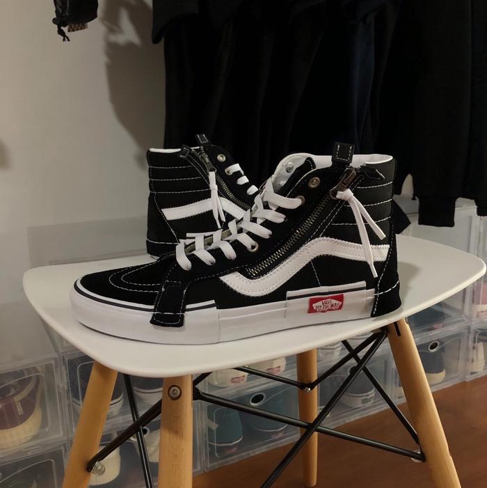 Vans Sk8 High Cut And Paste B&W Original