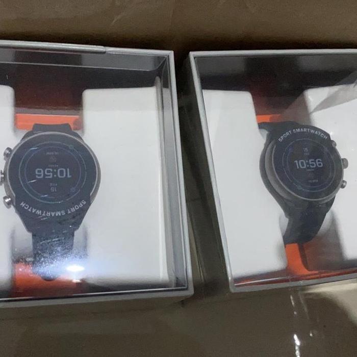 fossil smartwatch gen 4 sport silicon black