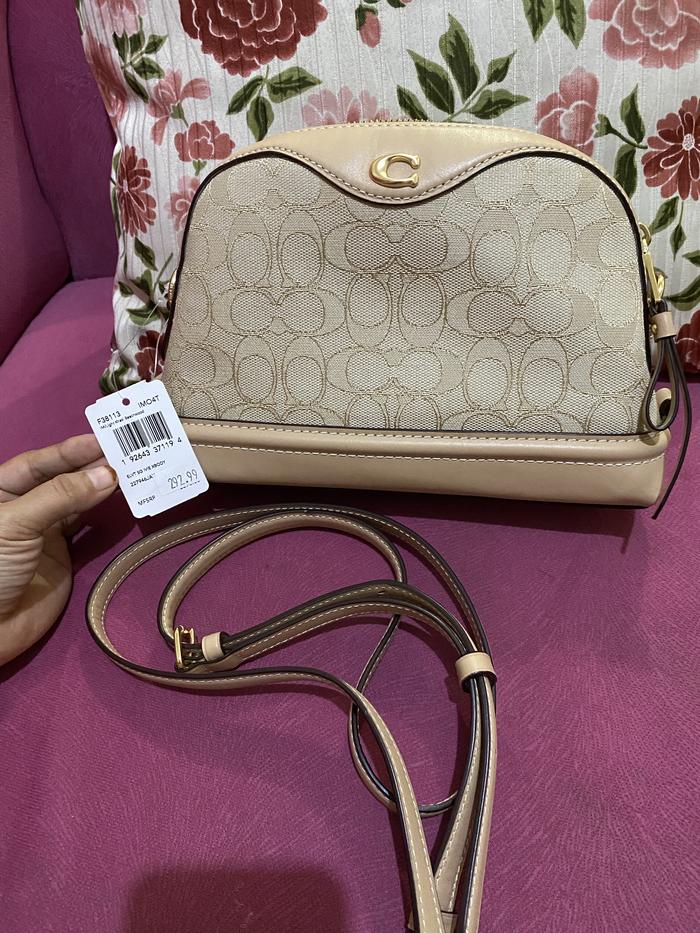 coach ivie crossbody signature canvas