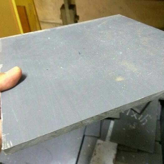 pvc plat abu abu 12mm 25cm x 25cm