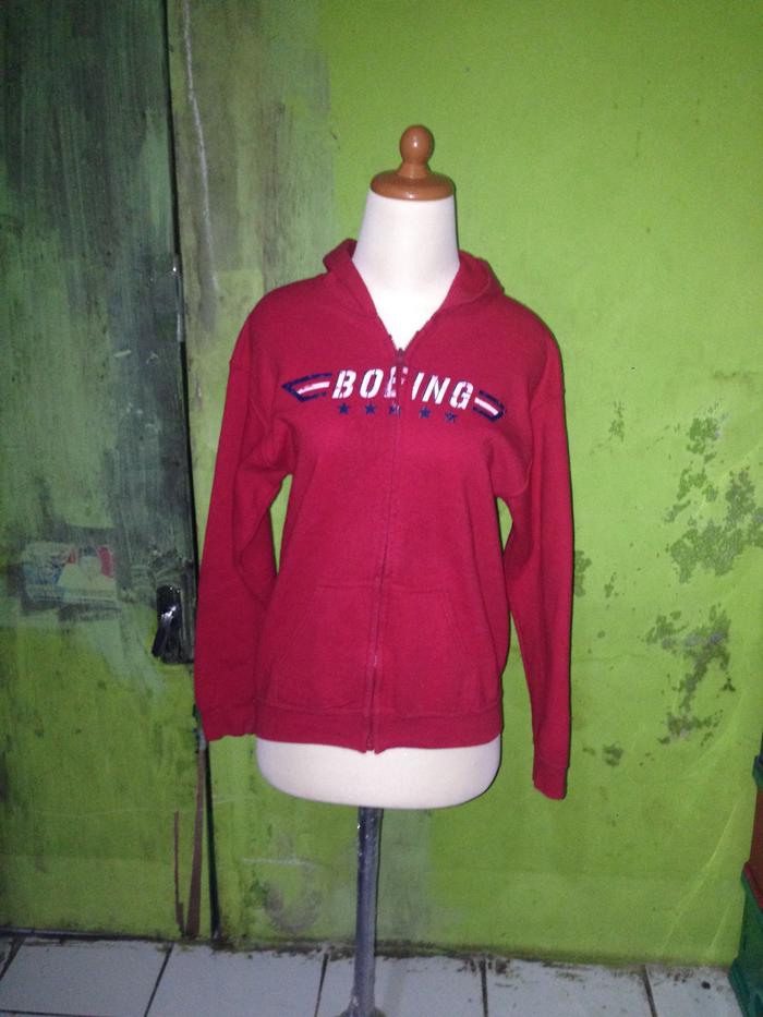 jaket red by gildan
