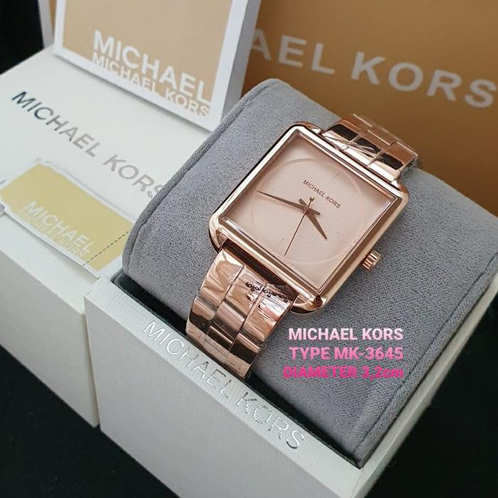 Jam Tangan Wanita MicHaell Korss MK3645 MK 3645 Original 3.2cm Fullset