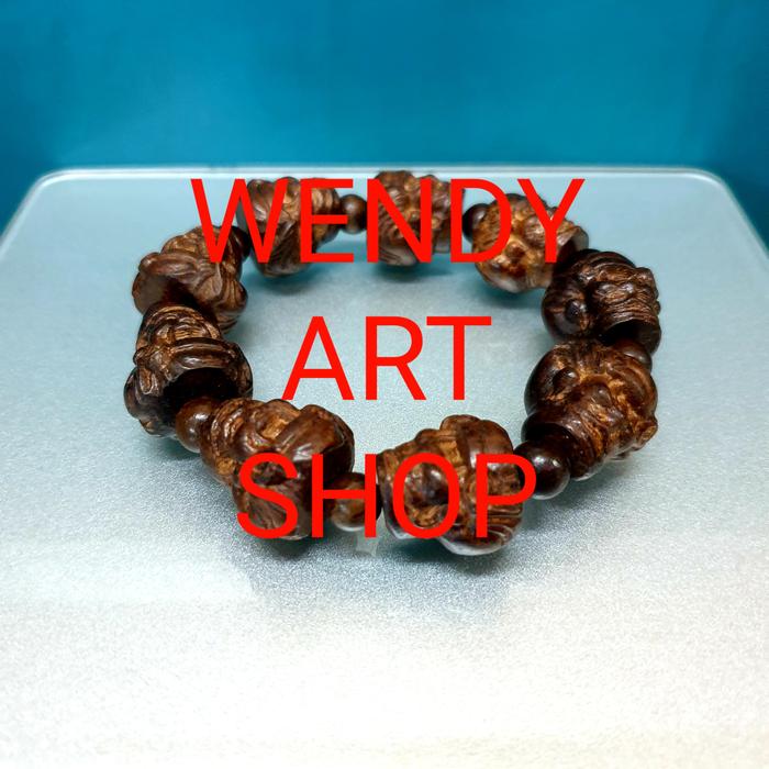 Gelang Kayu Ukir