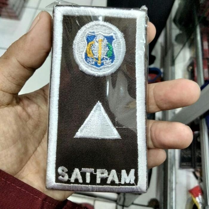 Terbaru Pangkat Satpam/Security GADA PRATAMA (bordir)