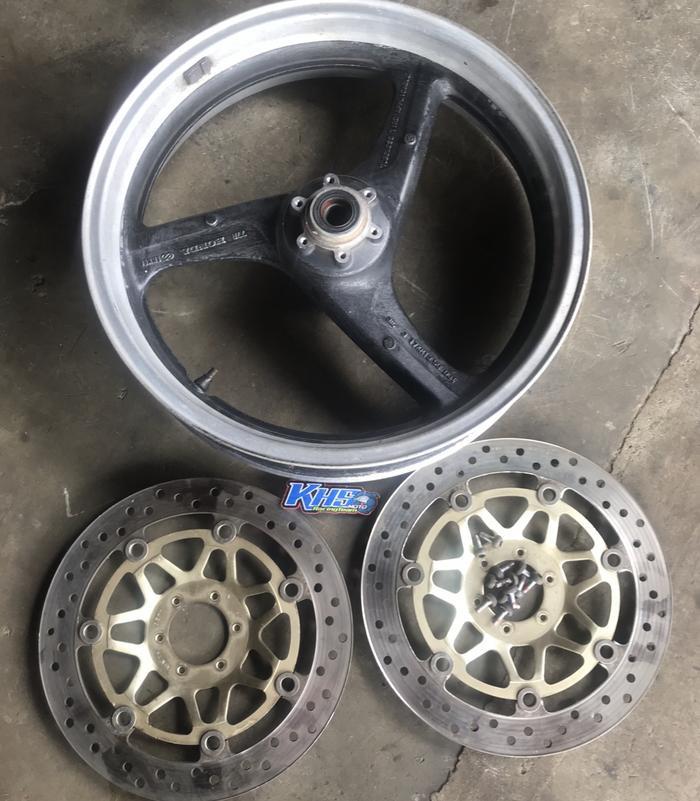 Velg depan cb400 vtech - cb400 vtech - velg moge