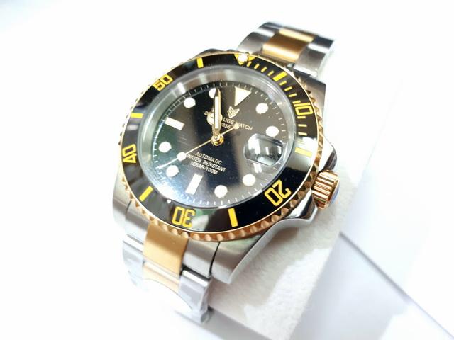 Jam Tangan Pria Otomatis LIGE 2020 Stainless Steel Sports 100ATM