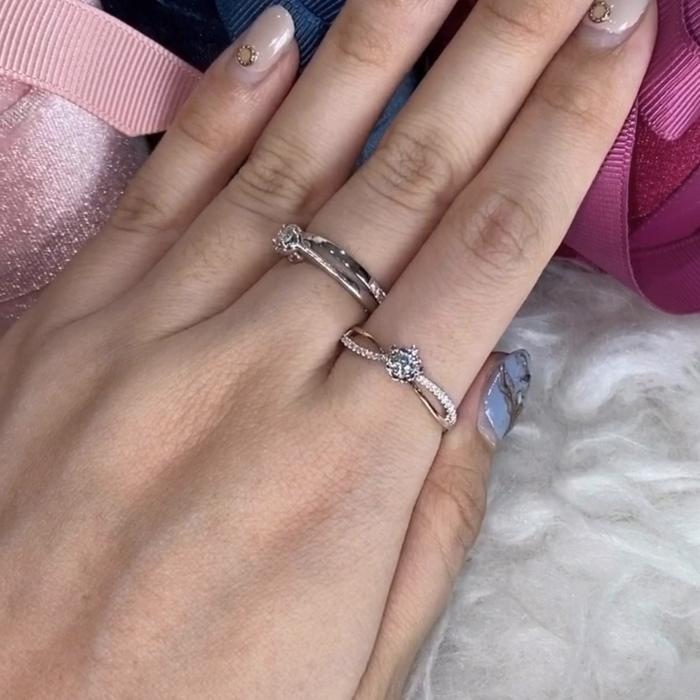 Cincin berlian asli . Cincin berlian terbaru