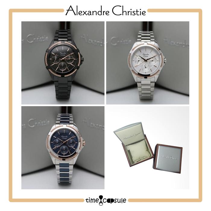 JAM TANGAN WANITA ALEXANDRE CHRISTIE ORIGINAL AC 2841 BF