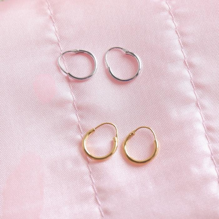 Anting Polos , Anting Bayi - Anting Anak 16K