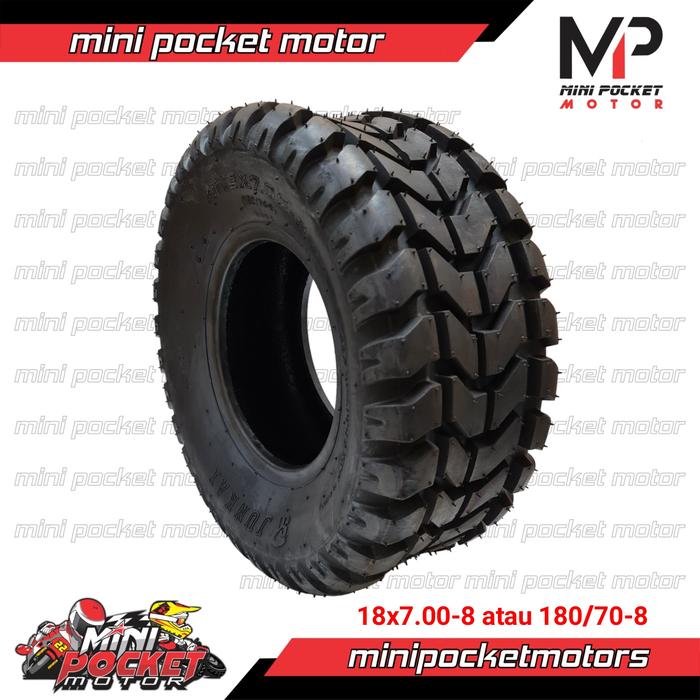 Ban Mini Jeep - Willys Ring 8 Ban ATV Ring 8 ukuran 18x7.00-8 Tubeless