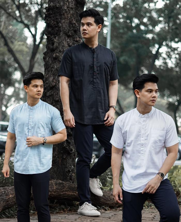 Baju Kemeja Kasual Pria Luisure Quways Lengan Pendek Best Limited COD