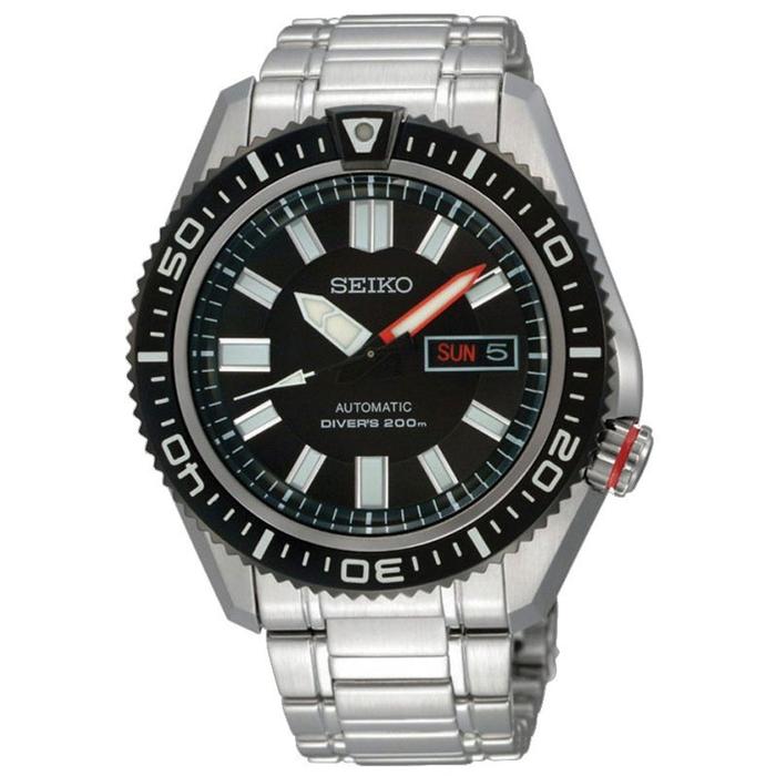 Seiko SKZ325K1 Divers Stargate Automatic Silver Black Original