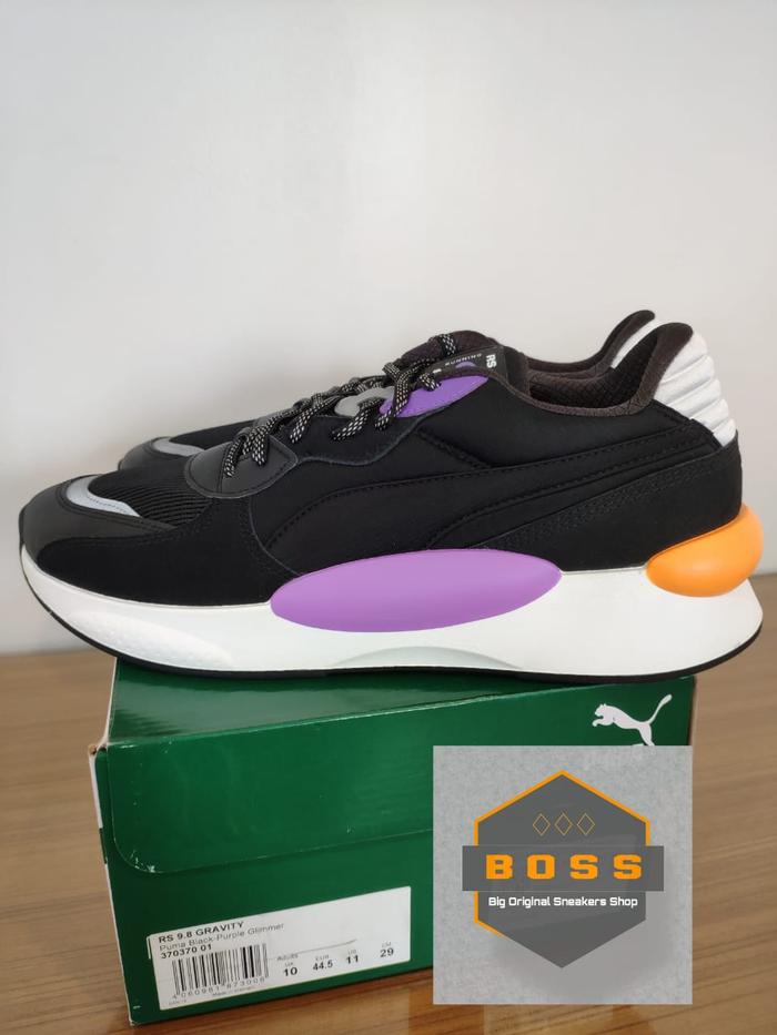 PUMA RS 9.8 Gravity ORIGINAL BNIB - Black/Purple Glimmer